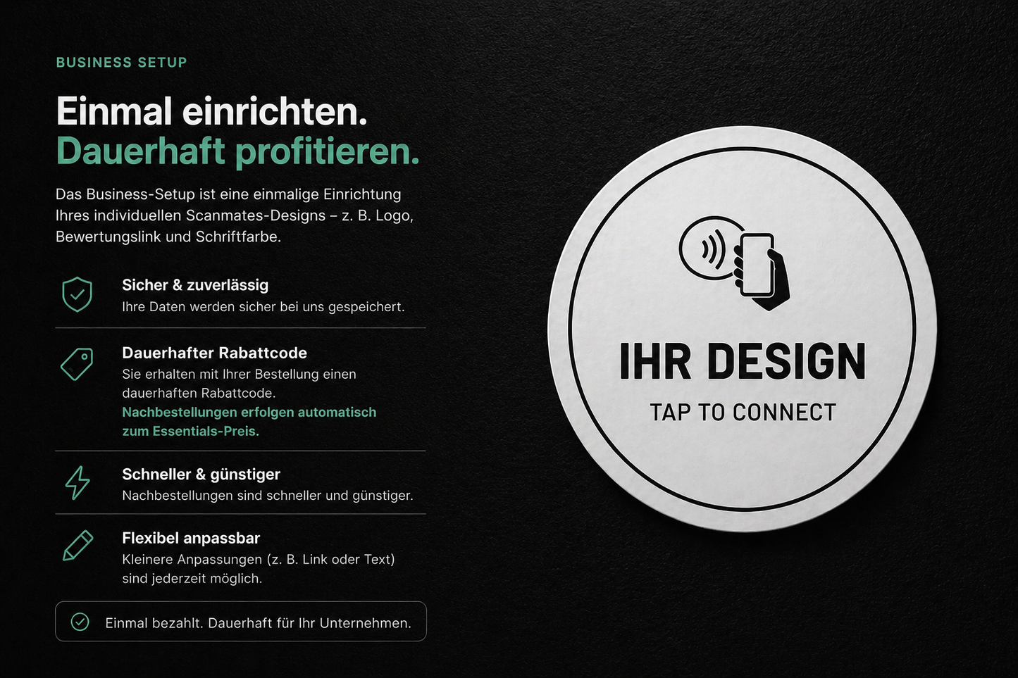 Business-Setup (einmalig)